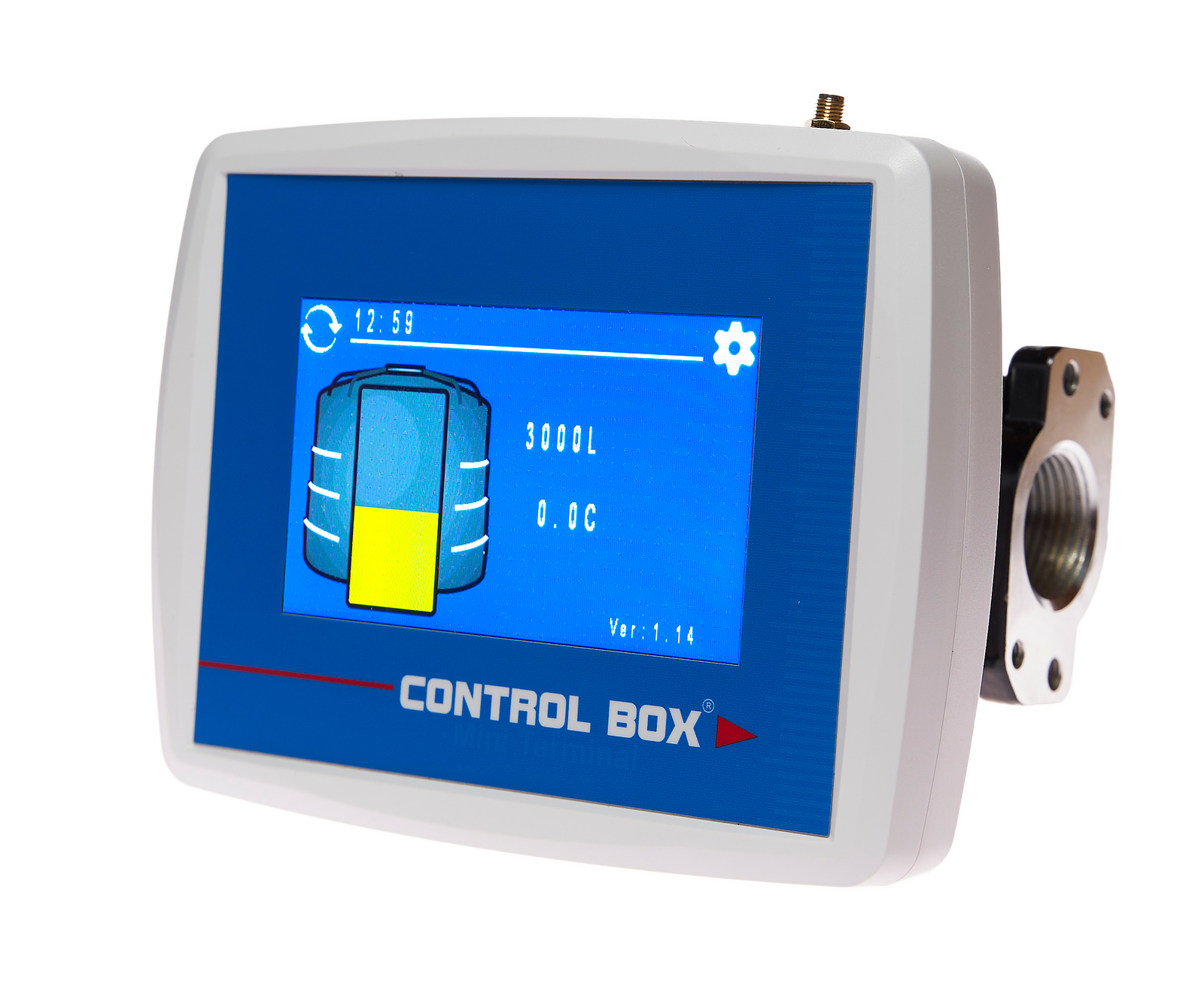 Terminal paliwowy ControlBox przy zbiorniku na olej napędowy - zdjęcie 2