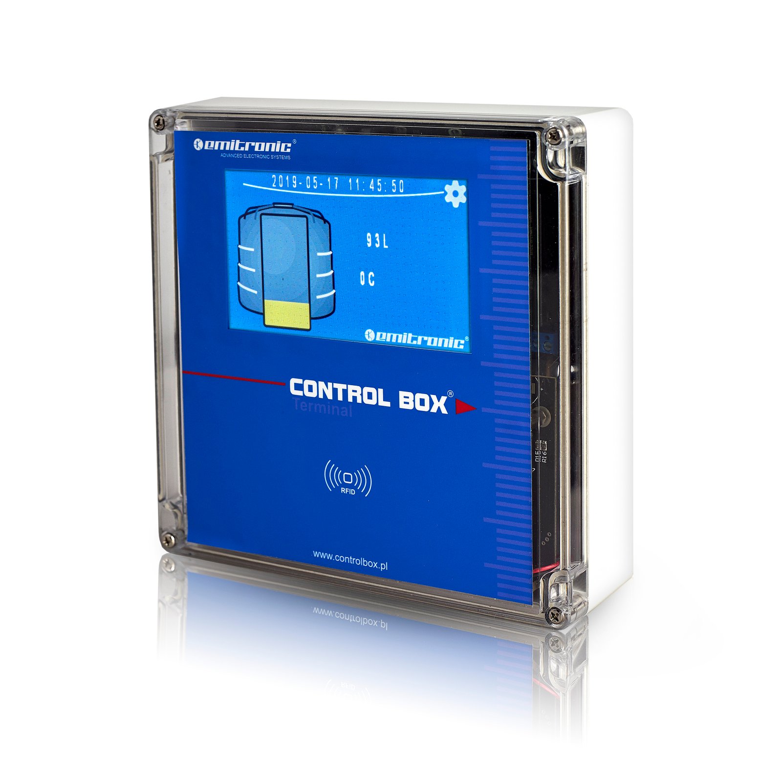 Terminal paliwowy ControlBox przy zbiorniku na olej napędowy - zdjęcie 3
