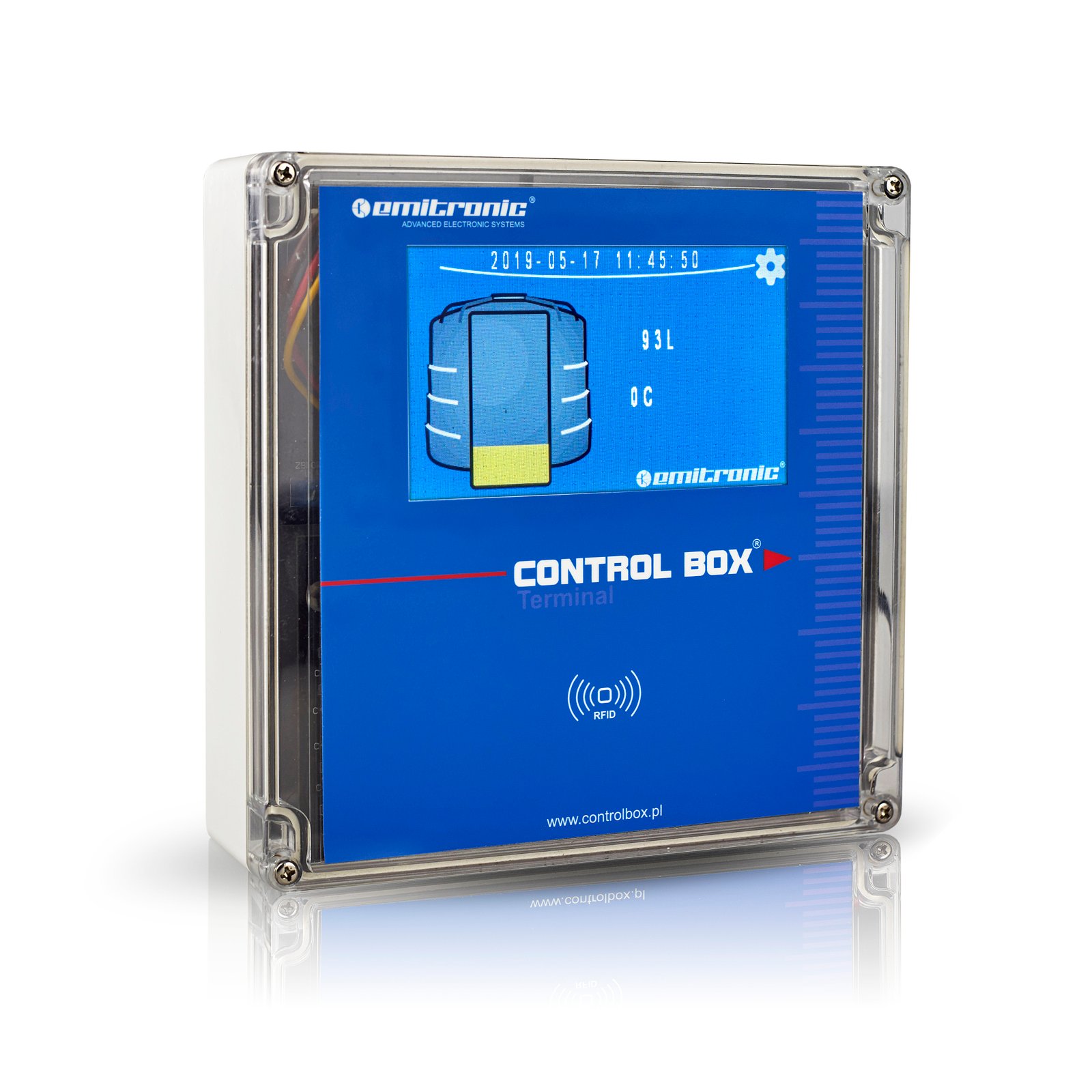 Terminal paliwowy ControlBox przy zbiorniku na olej napędowy - zdjęcie 4